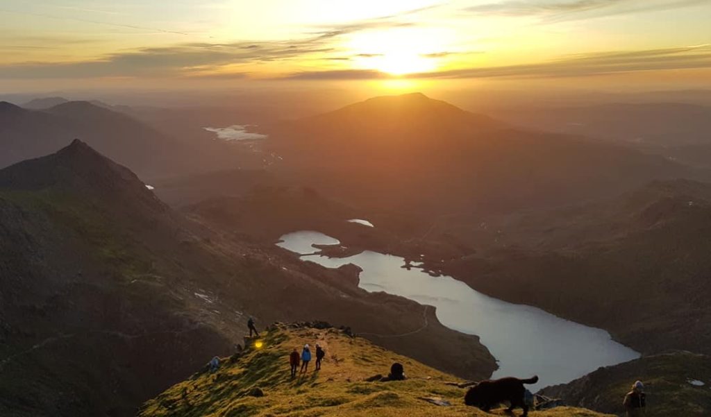 Trek Snowdon at night and see the sunrise